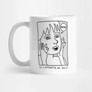 Lichtenstein.WOW! Mug